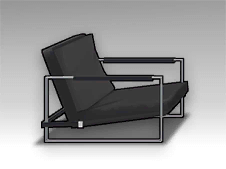 Simple Gray Lounge Chair (Left).png