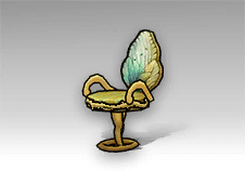 Round Golden Chair.png
