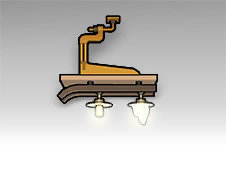 Sled-Like Hanging Lamp.png