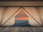 Campground Panoramic Display