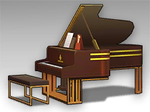 Williams Grand Piano Set