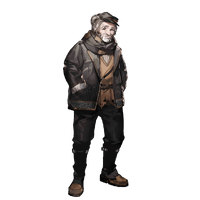 An old male Ursine Ursus villager. This image is also used to represent Ivan Iziaslav.
