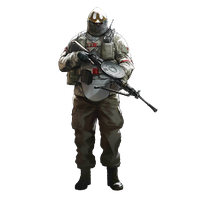 Tachanka in his Lord outfit.
