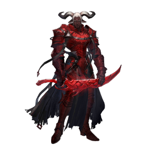 Helmetless with blood blade