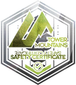 Tower Mountains Safety Certification Medal.png