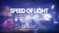 The promotional poster for "Speed of Light" on NetEase