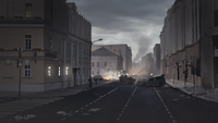 The streets of Chernobog during the Reunion uprising