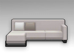 Simple Modular Sofa